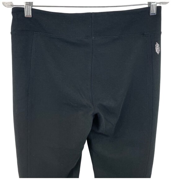 FP Movement Black Leggings Women Size Large Free People Tie Ankle Yoga Pant - Picture 6 of 10